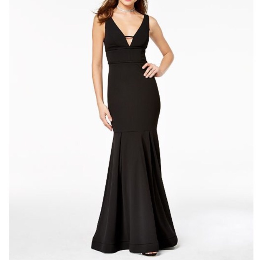 Black brand new evening gown